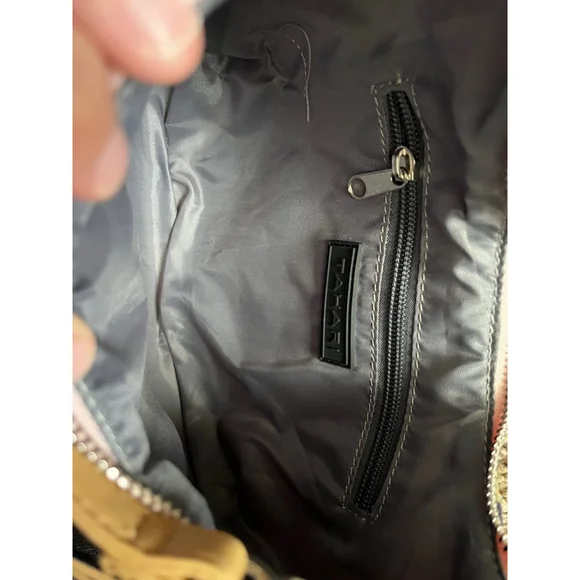 Tahari Floral Hobo NWOT Bag Medium Pink Multi-color - Picture 6 of 7